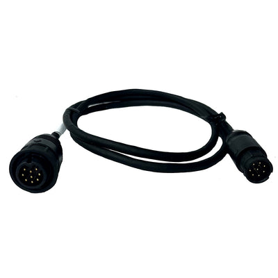 Echonautics 1M Adapter Cable w/Male 9-Pin Navico Connector f/Echonautics 300W, 600W &amp; 1kW Transducers image 1