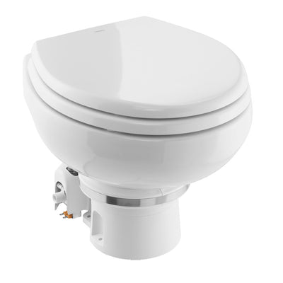 Dometic MasterFlush 7120 White Electric Macerating Toilet w/Orbit Base - Freshwater - 24V image 1