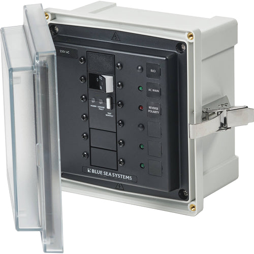 Blue Sea 3123 SMS Panel Enclosure w/ ELCI (32A) - 230V AC