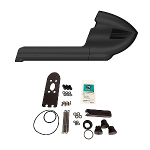 Garmin Force Nose Cone w/Transducer Replacement Kit - Black image 0