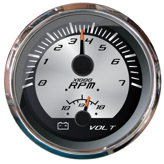 Faria Platinum 4" Multi-Function - Tachometer &amp; Voltmeter image 1