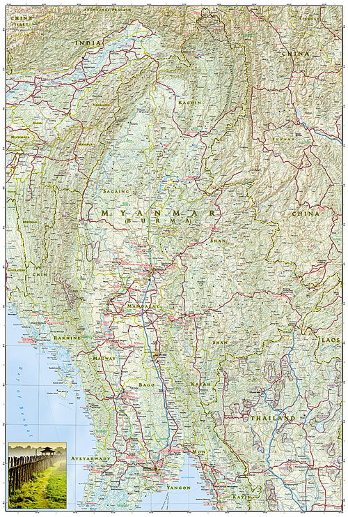 Adventure Map: Myanmar (Burma)
