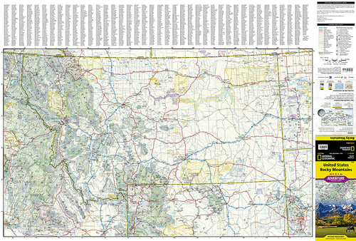Adventure Map: Rocky Mountains