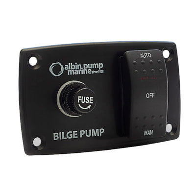 Albin Group 3-Way Bilge Panel - 12/24V image 1